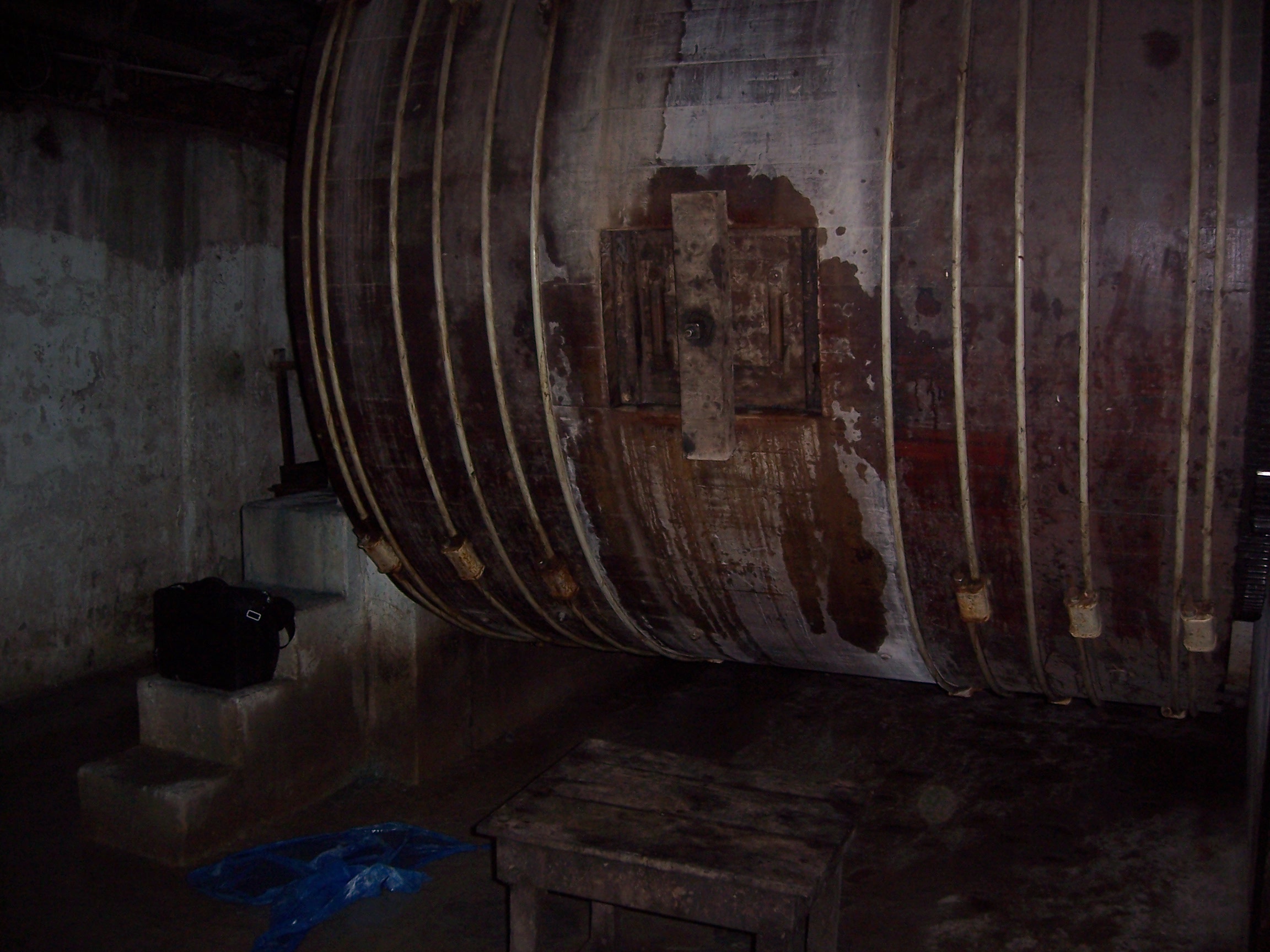Ordinary liming drum selected for the pilot demonstration UNIDO Har saving liming Hazaribagh leather Bangladesh