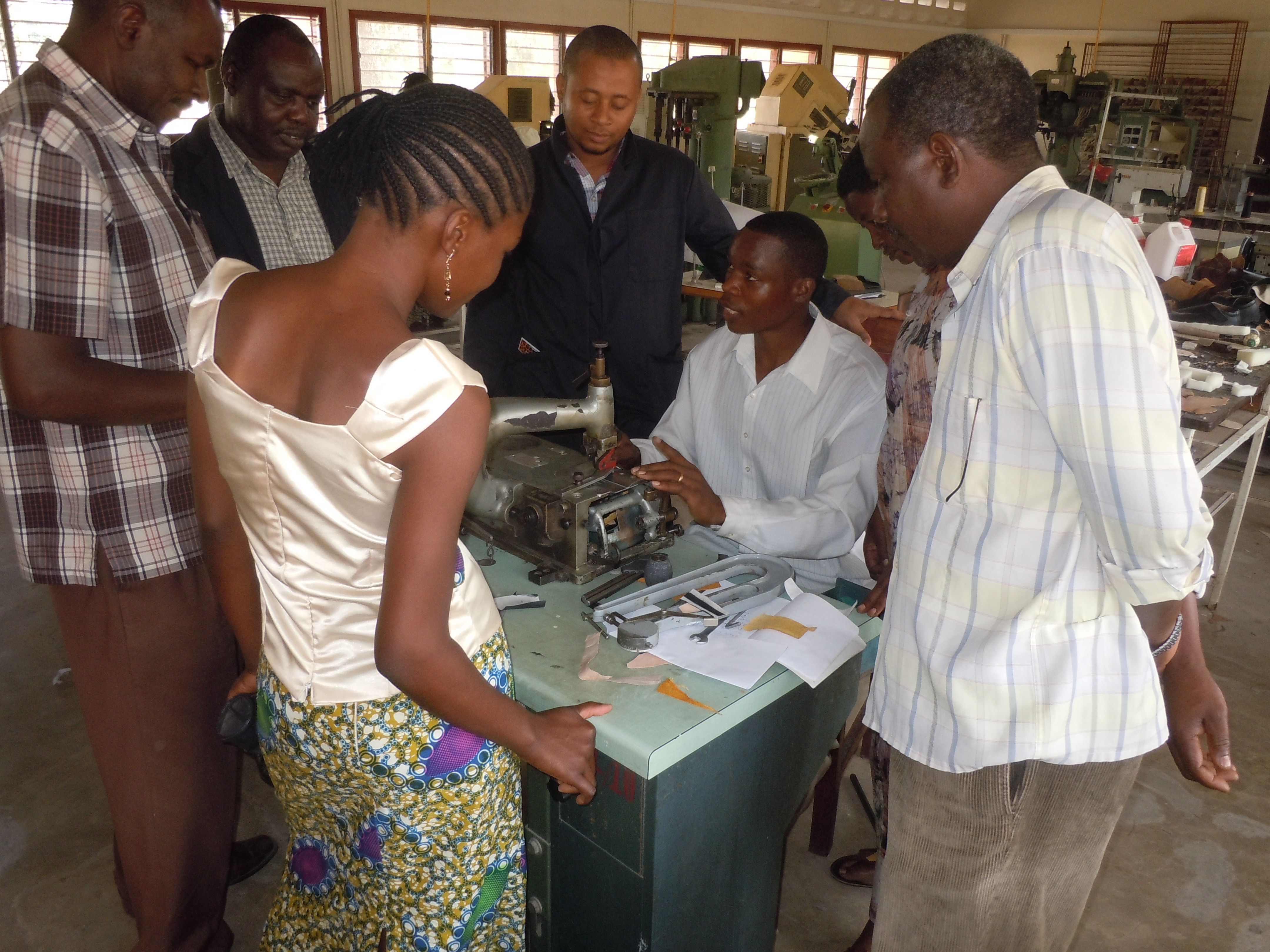 Dar es Salaam Institute of Technology, Mwanza Campus, Tanzania, UNIDO training activities Practical training