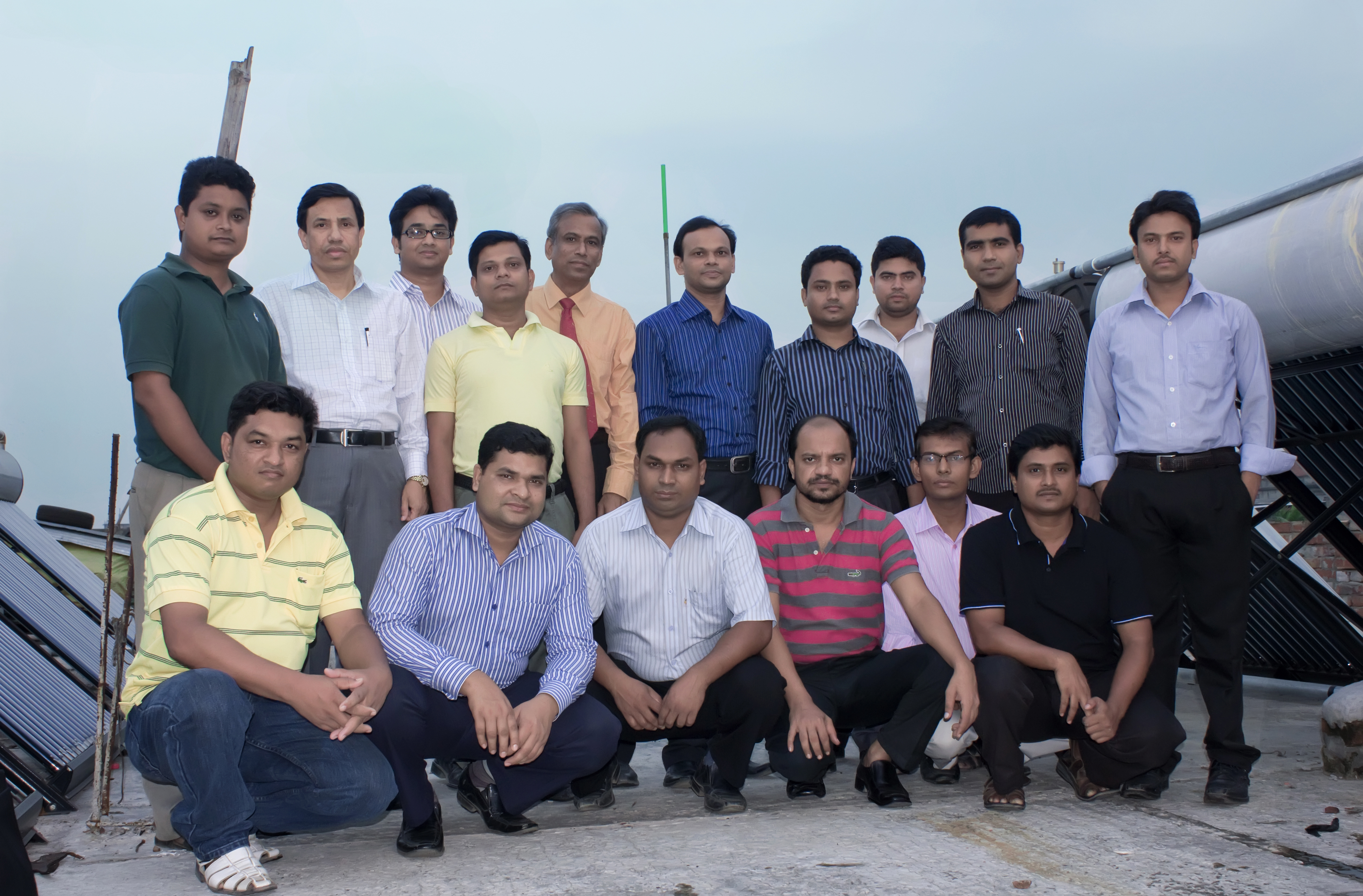 Team of trained local experts capable to assist with SWHS installation UNIDO renewable energy in tanning industry solar water heating