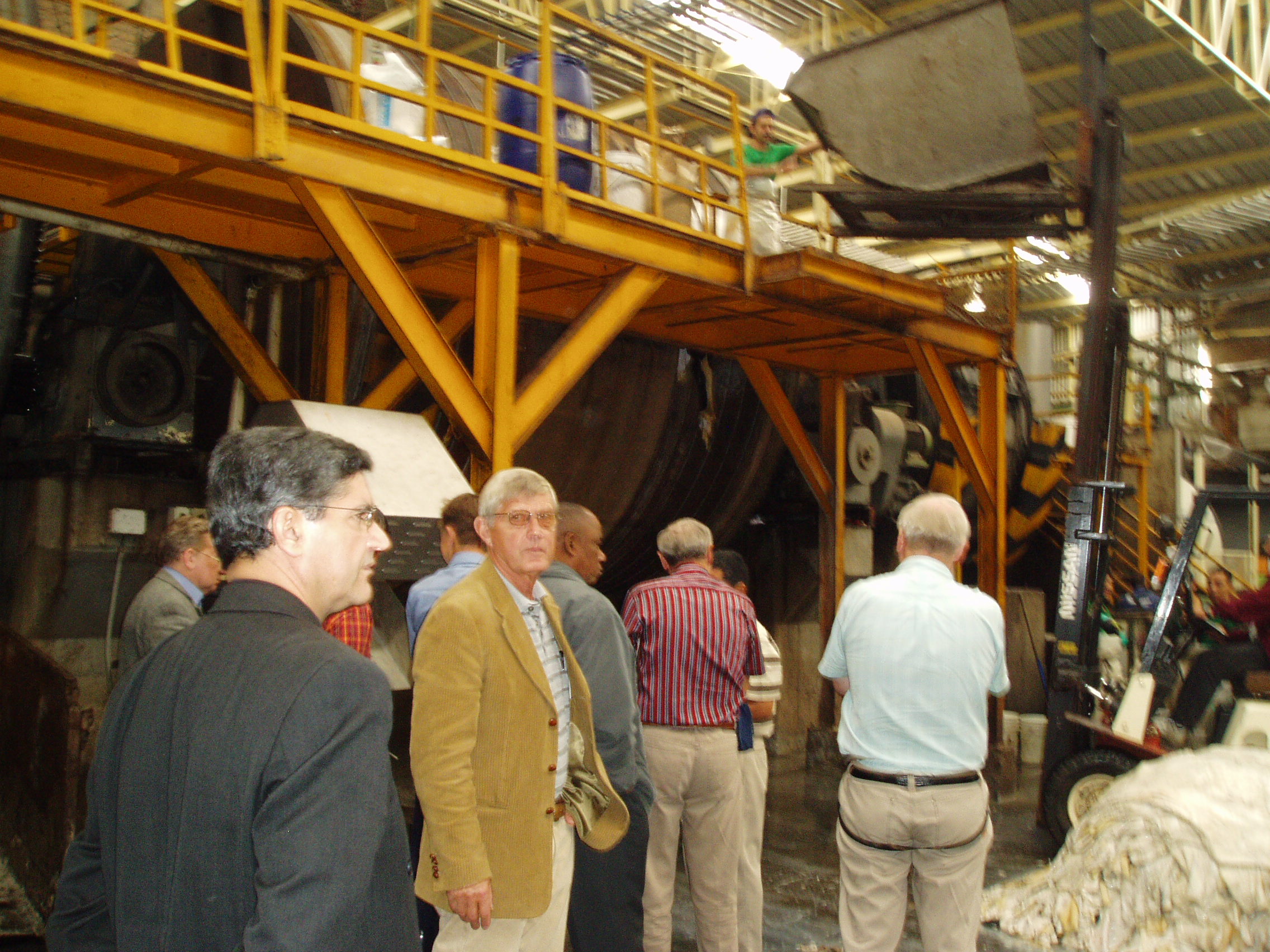 Leather Panel factory visit 15th UNIDO Leather and Leather products Industry Panel Leon Mexico 2005