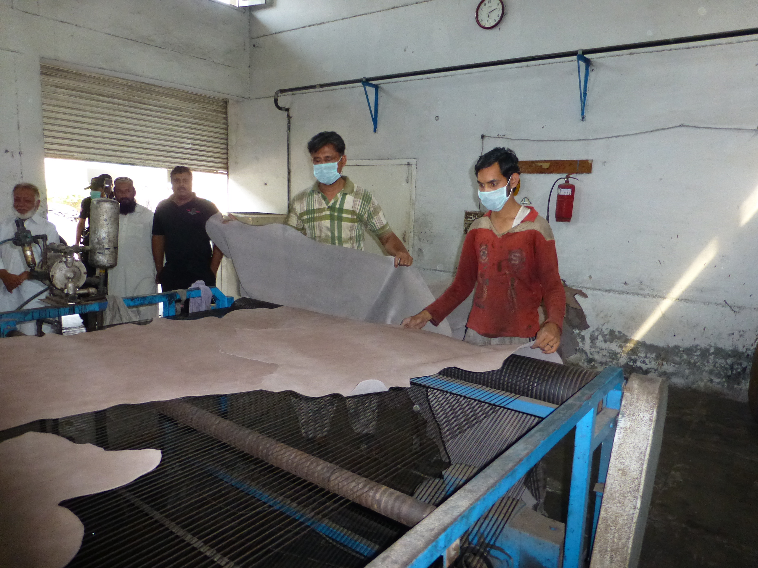 Common Finishing Plant, Kasur, leather cluster, UNIDO