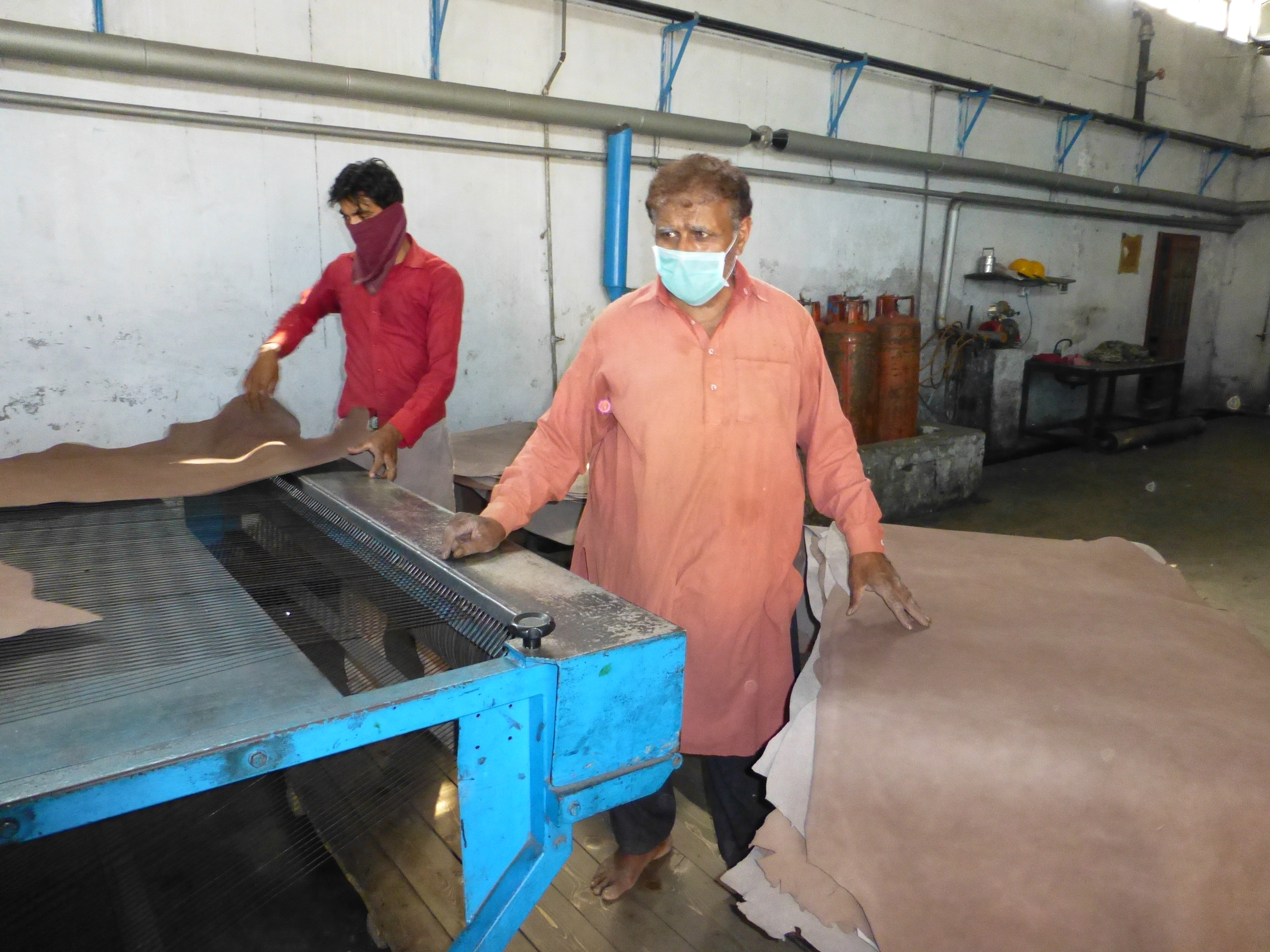 Common Finishing Plant, Kasur, leather cluster, UNIDO