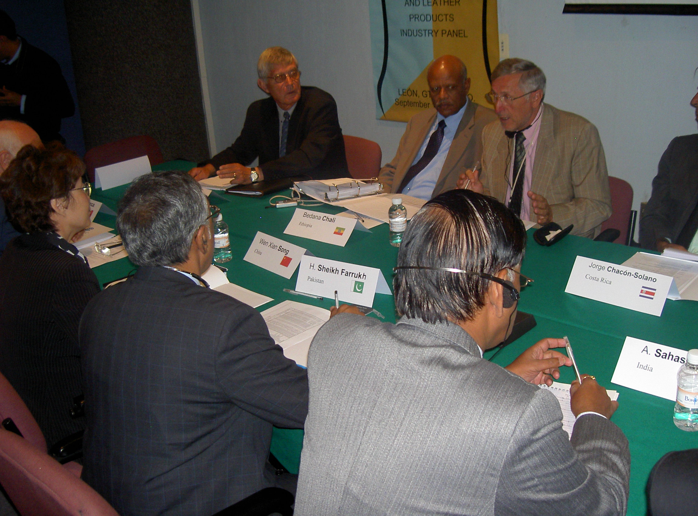 Leather Panel participants 15th UNIDO Leather and Leather products Industry Panel Leon Mexico 2005