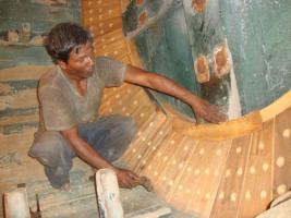 UNIDO improved chrome tanning, tanning drum modification Re-Tie Bangladesh
